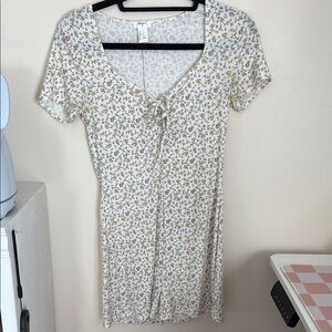 Floral Short Sleeve Dress